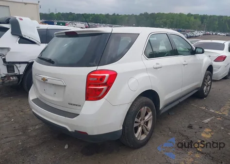 2016 Chevrolet Equinox Ls из США, поврежденный, VIN 2GNALBEK2G1124200